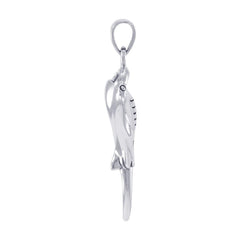 Manta Ray Sterling Silver Pendant TPD4823 - Pendants