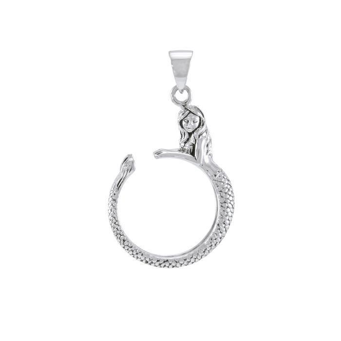Mermaid Sterling Silver Pendant TPD4868 - Pendants