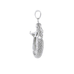 Mermaid Sterling Silver Pendant TPD4868 - Pendants