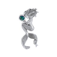 Mermaids Oracle Sterling Silver Pendant TPD4897 - Pendants