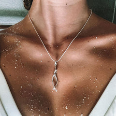 Freediver Sterling Silver Pendant TPD5012 - Pendants