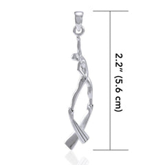 Freediver Sterling Silver Pendant TPD5012 - Pendants