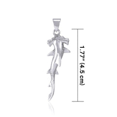 Hammerhead Shark Silver Pendant TPD5314 - Pendant