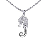 Small Seahorse Silver Pendant TPD5403 - Pendant
