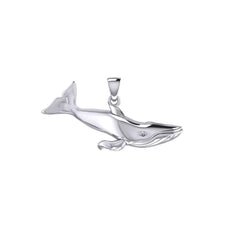 Blue Whale Sterling Silver Pendant TPD5404 - Pendant