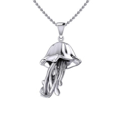 Box Jellyfish Silver Pendant TPD5412 - Pendant