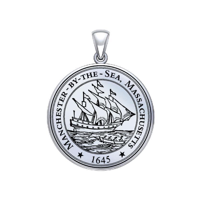 Manchester By The Sea Sterling Silver Pendant Medium Version TPD5525 - Pendant