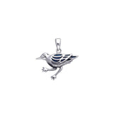 Shore Bird Sterling Silver Pendant TPD586 - Pendants