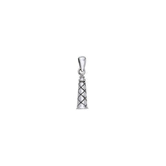 Corduan Lighthouse Sterling Silver Pendant TPD611 - Pendants