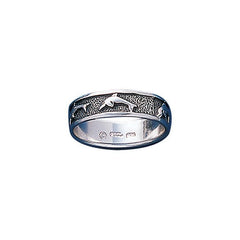 Dolphins Sterling Silver Ring TR036 - Rings