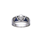 The Revenge Skull T Sterling Silver Ring TR3661 - Rings