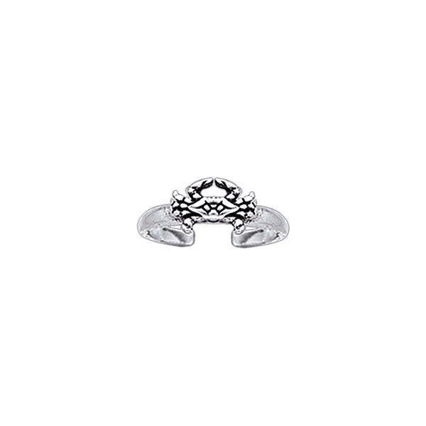 Blue Crab Toe Ring TR3722 - DiveSilver Jewelry