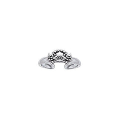 Blue Crab Toe Ring TR3722 - DiveSilver Jewelry