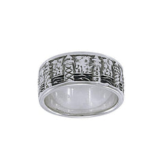 The 7 Seas Lighthouse T Sterling Silver Ring TR3740 - Rings