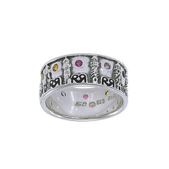 Stela Lighthouse T Sterling Silver Ring TR3748 - 