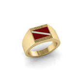 Dive Instructor Solid Gold Ring GRI087 - DiveSilver Jewelry