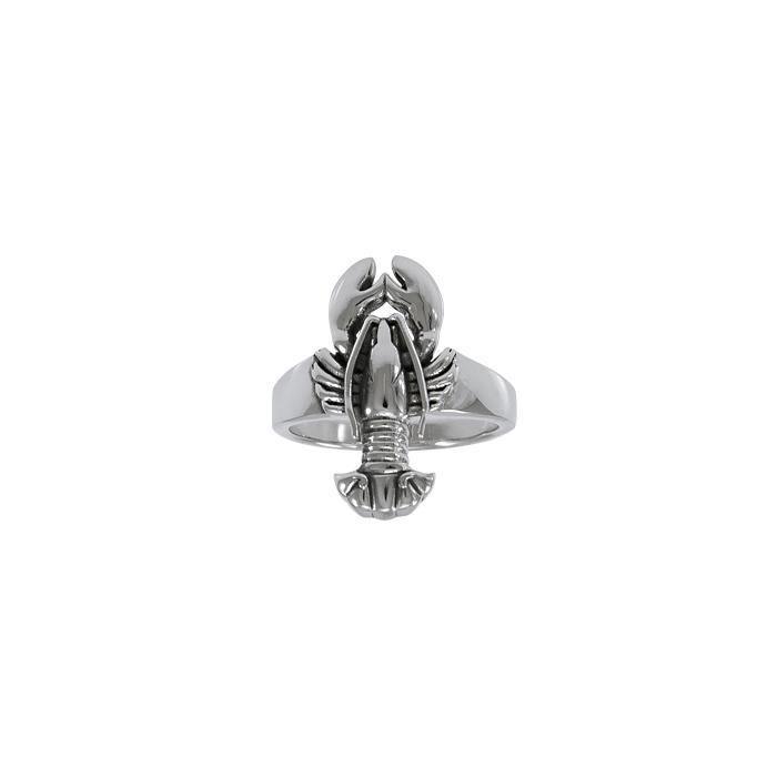 Lobster Sterling SilverRing TRI1400 - Rings