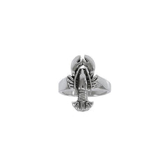 Lobster Sterling SilverRing TRI1400 - Rings