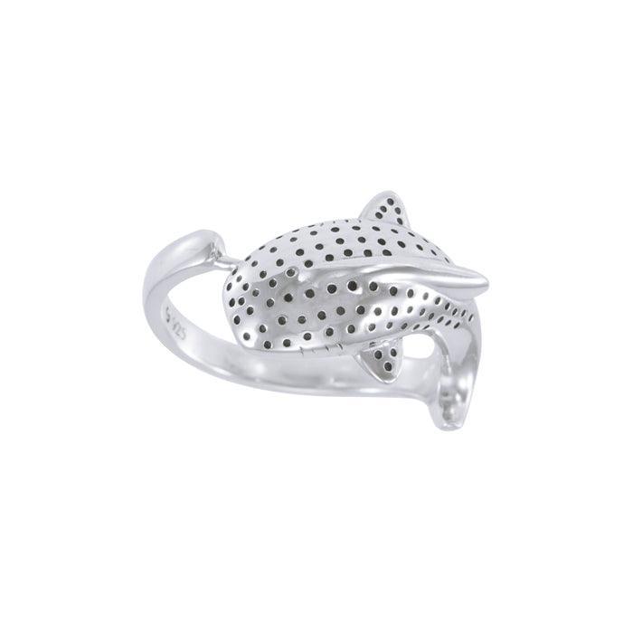 Whale Shark Sterling Silver Ring TRI1642 - Rings