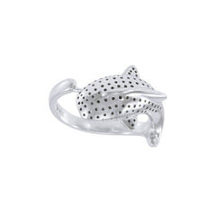 Whale Shark Sterling Silver Ring TRI1642 - Rings