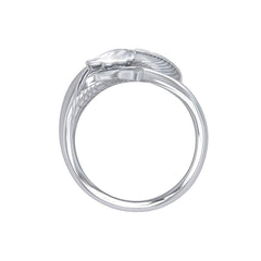 Fantastic Bull Whale Silver Ring TRI1765 - Ring
