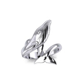 Blue Whale Sterling Silver Ring TRI1927 - Ring
