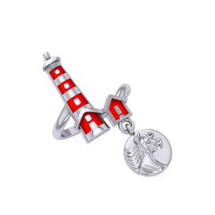 Lighthouse Sterling Silver with The Wild Horse TRI2346 - DiveSilver Jewelry