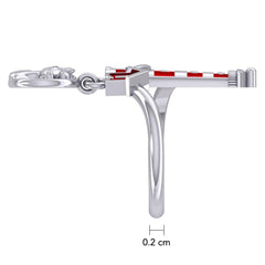 Lighthouse Sterling Silver with The Wild Horse TRI2346 - DiveSilver Jewelry