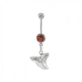 Shark Tooth Sterling Silver Body Jewelry BJ004