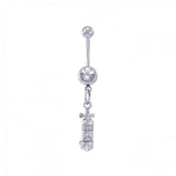 Air Tank Sterling Silver Body Jewelry BJ005
