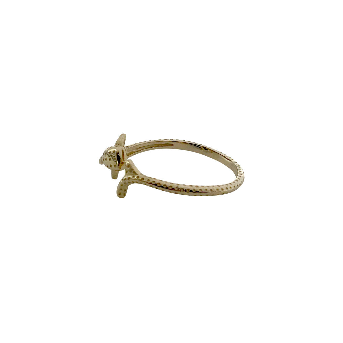 Whale Shark Solid Gold Wrap Ring GRI2556