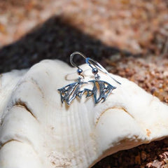 Angelfish Sterling Silver Hook Earring