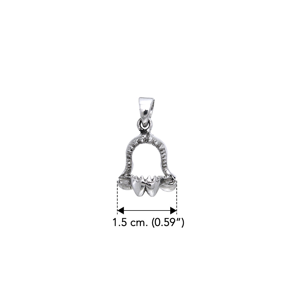 DiveSilver Shark Jaw Silver Pendant TP1539