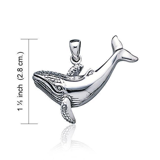 Whale Sterling Silver Pendant
