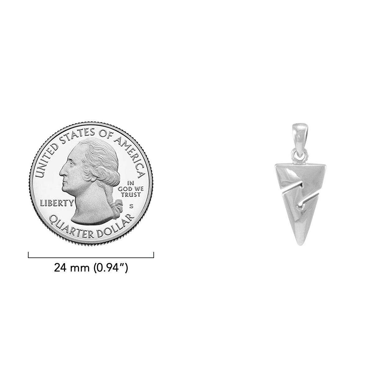 Cave Diving Sterling Silver Pendant TPD4565