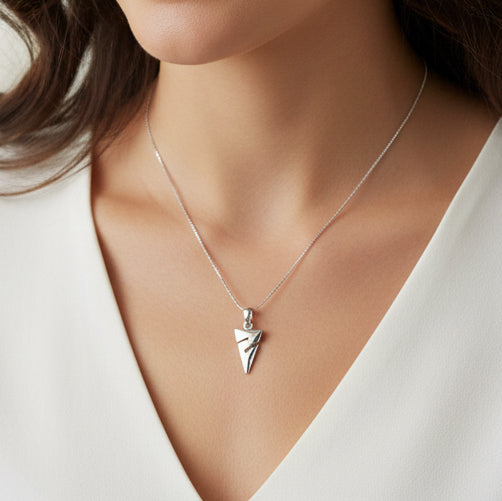 Cave Diving Sterling Silver Pendant TPD4565