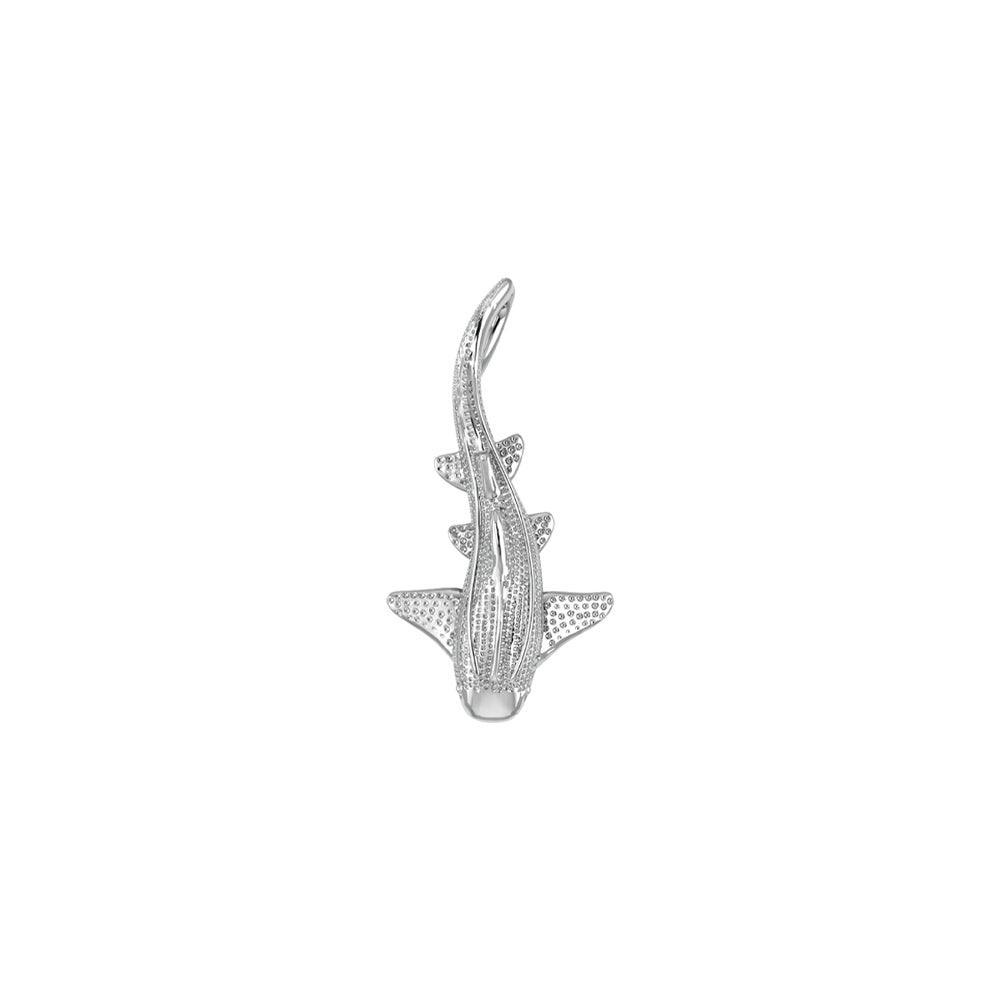 Leopard Shark Sterling Silver Pendant by DiveSilver