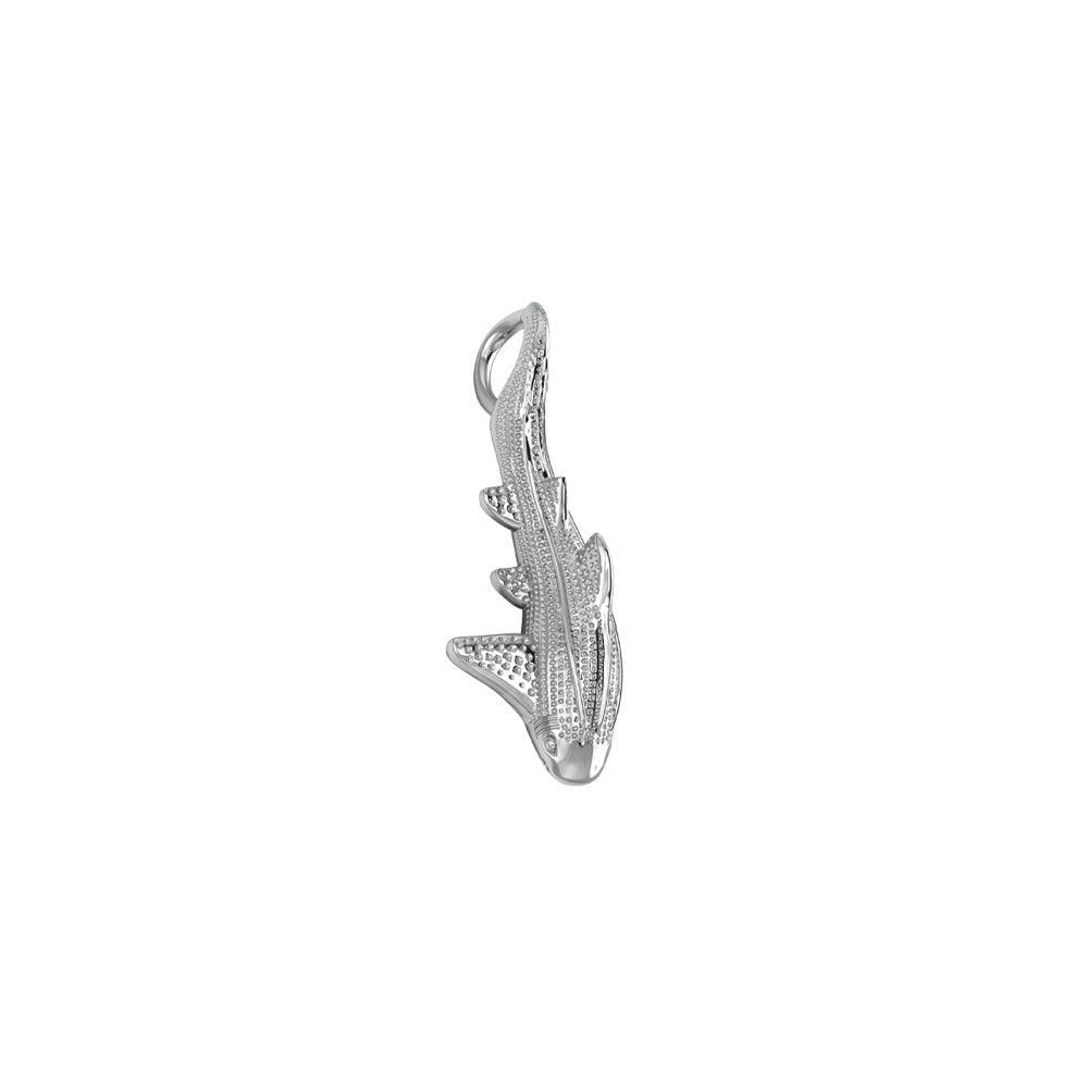 Leopard Shark Sterling Silver Pendant by DiveSilver