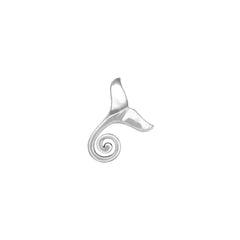 DiveSilver Wave Whale Tail Sterling Silver Pendant TPD6312