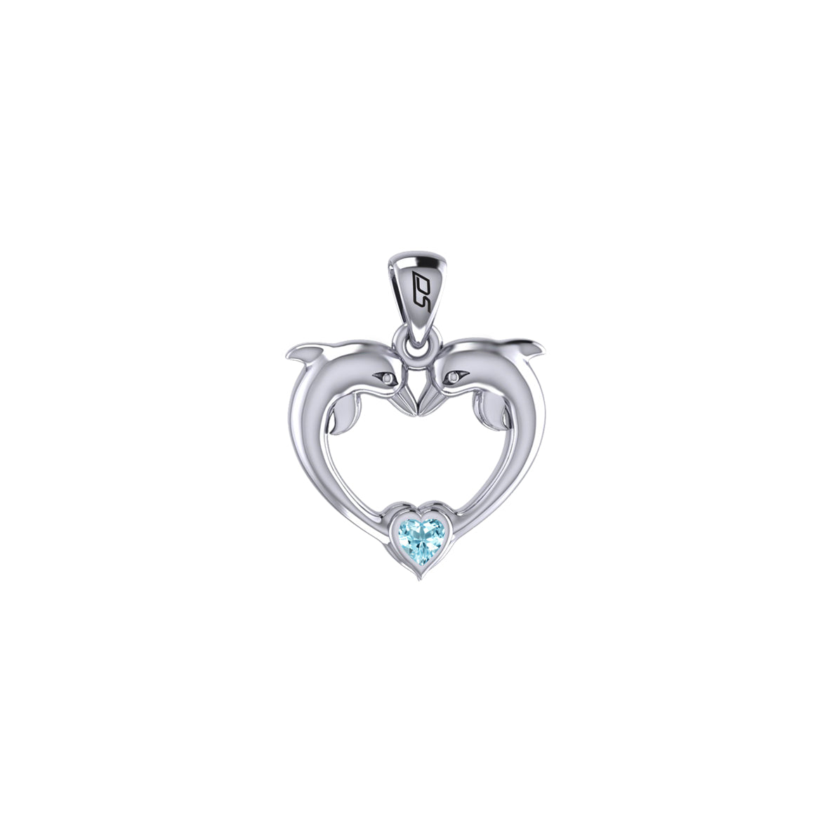 【TATIANA】UNDER HEART GEMSTONE NECKLACE★送料・関税込 Gemstone Heart 18kt gold pendant necklace with tanzanite in