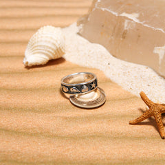 Starfish and Seashell Ring TR246