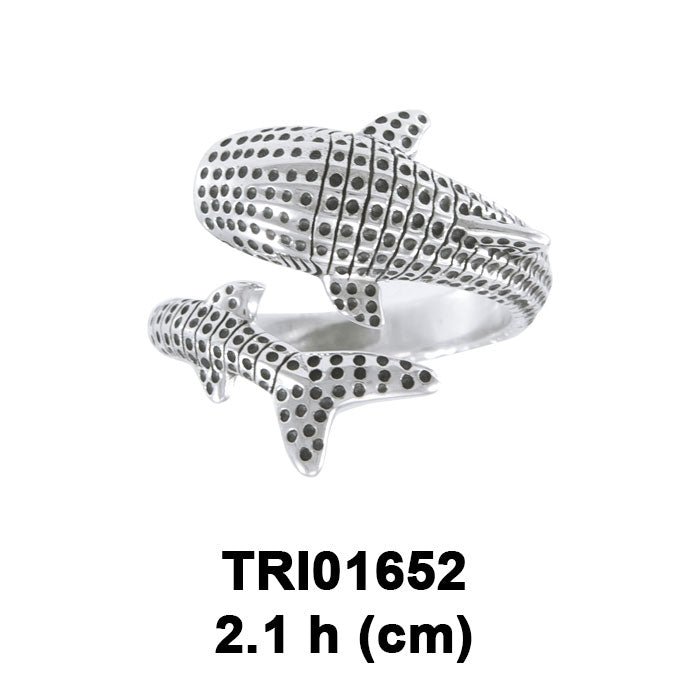 Whale Shark Sterling Silver Ring