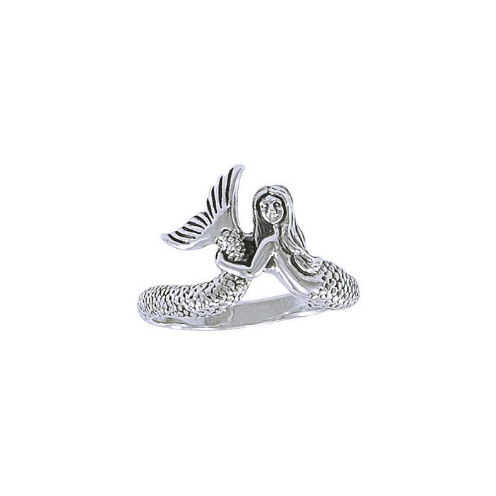 Mermaid Sterling Silver Ring TRI1428 by TRI1428