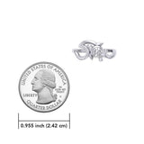 Turtle with Wave Silver Ring TRI2429