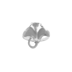 Single Manta Ray Sterling Silver Ring by DiveSilver - DiveSilver Jewelry