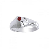 Cave Diving Directional Markers Sterling Silver Ring TRI350