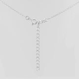 Sand Dollar Silver Charm with Chain Set TSE686