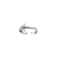 DiveSilver Whale Shark Sterling Silver Toe Ring