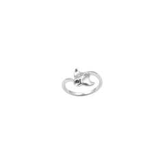 Manta Ray Sterling Silver Toe Ring TTR099