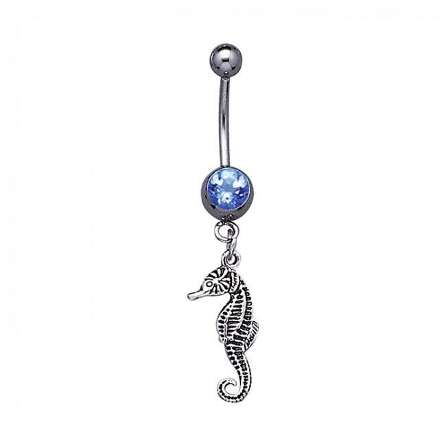 Seahorse Sterling Silver Body Jewelry BJ006 - Body Jewelrys